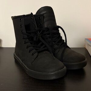 Dr. Martens Black Lace-Up Sneakers